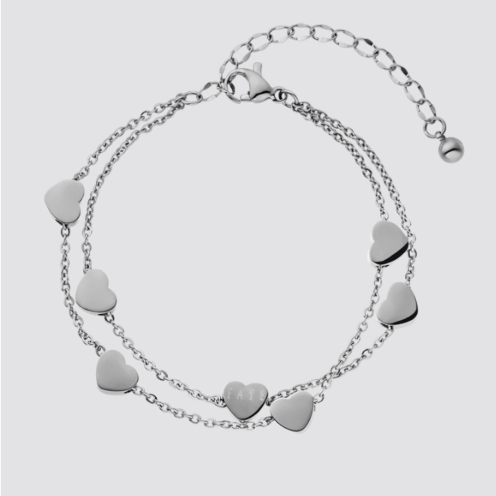 Paul Valentine Love Chain Silver